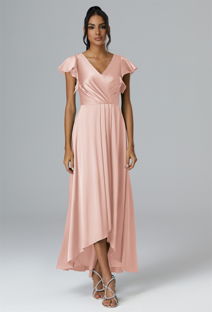 AW Sapota Pearl Pink  Wedding Guest Dresses